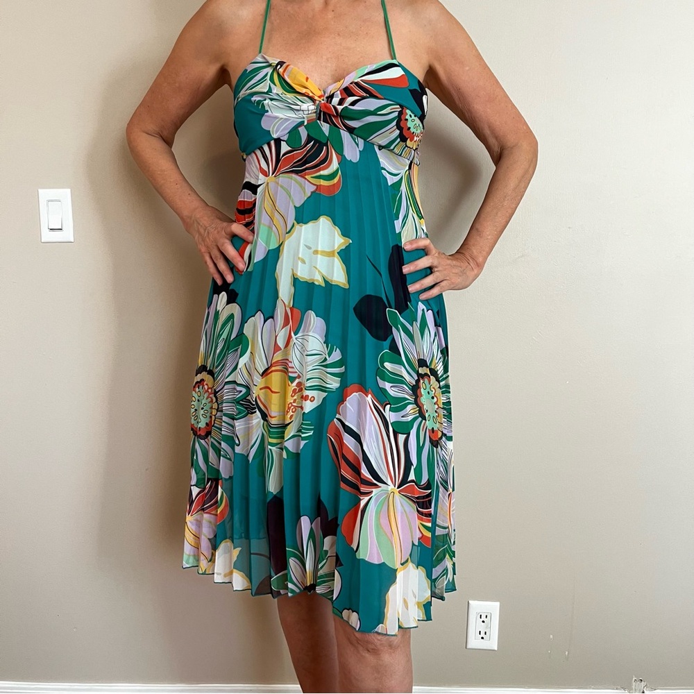 Floral Spaghetti Strap Dress